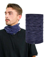 Man wearing Active Performance Neck Gaiter: Multifunctional Sport Headwear.