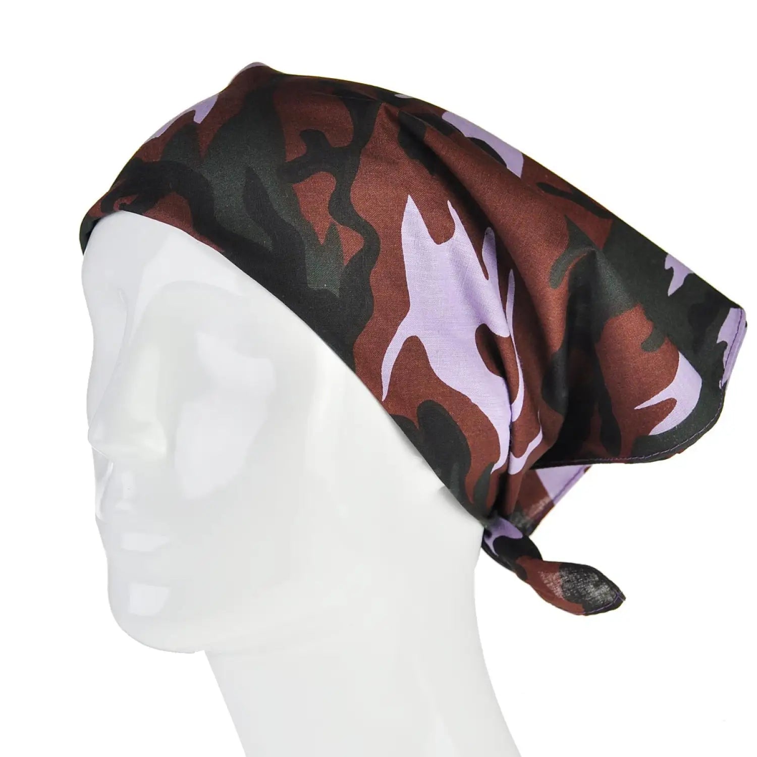 Camouflage Military Print Bandana - 100% Cotton, Unique and Versatile Accessory