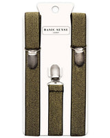 Men’s Olive Tweed Heavy Duty Clip Braces