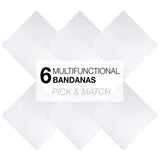 Logo for the 6 Functionals Pick and Match on Plain Cotton Bandana Set