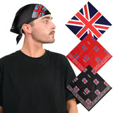 Union Jack Flag Bandana for Stylish Men