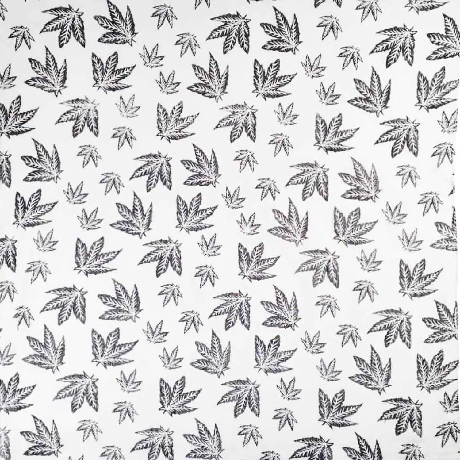 Unisex Tropical Leaf Bandana in Cotton
