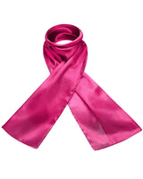 Pink mulberry silk multiuse scarf - 100% Mulberry Silk Luxurious Multiuse Scarf