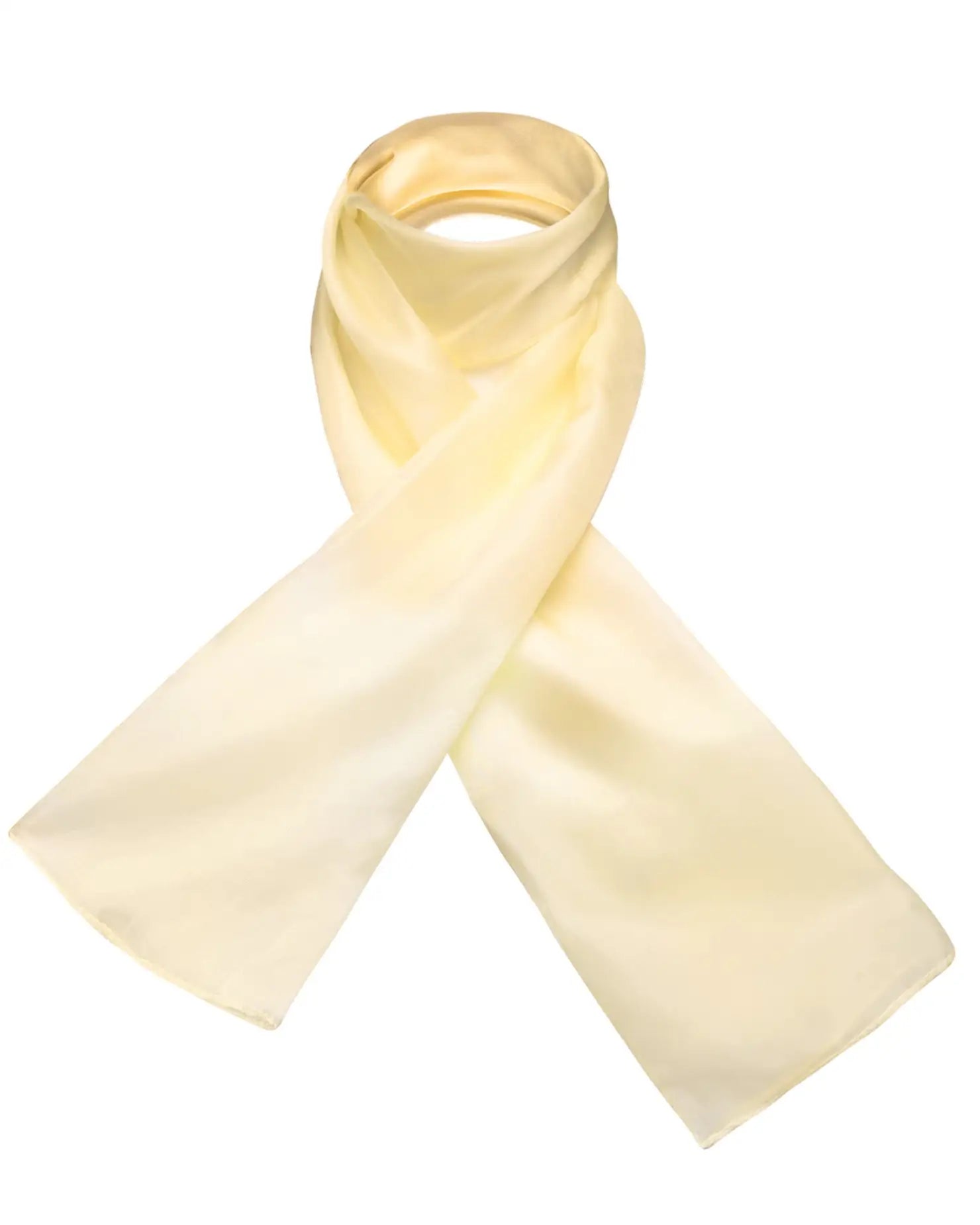Luxurious 100% Mulberry Silk Multiuse Scarf on White Background