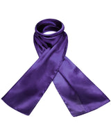 Mulberry silk scarf in purple color from Multiuse Scarf collection