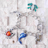 3 Pack Metal Charm Bracelets - Your Perfect Summer Accessory with charms displayed