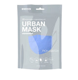 Blue packaging of 3D Design 100% Cotton Fashion Face Mask Covering.
