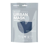 Organic cotton black face mask with stylish design