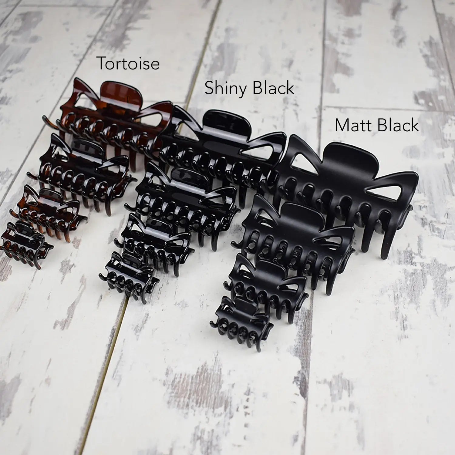 Essential Hair Claw Clips Set with Variety of Belts