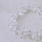 Adjustable Crystal Glass Beads Stretch Bracelet for Layering Looks