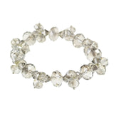 Adjustable Crystal Glass Beads Bracelet for Layering Looks