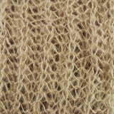 Brown wool yarn close up for Autumn Winter Soft Knitted Snood Scarf