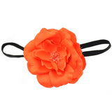 Bohemian 3D Flower Hair Headband with Black Band
