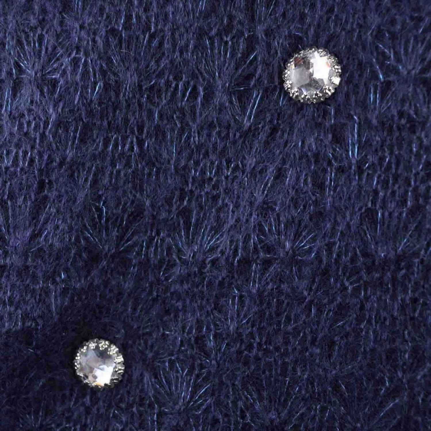 Bohemian retro ruffle earrings on blue background
