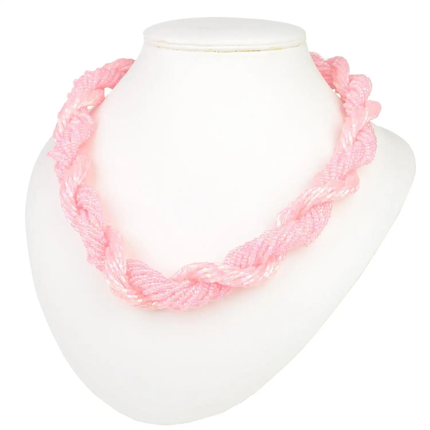 Boho Seeds Beads Braided Necklace