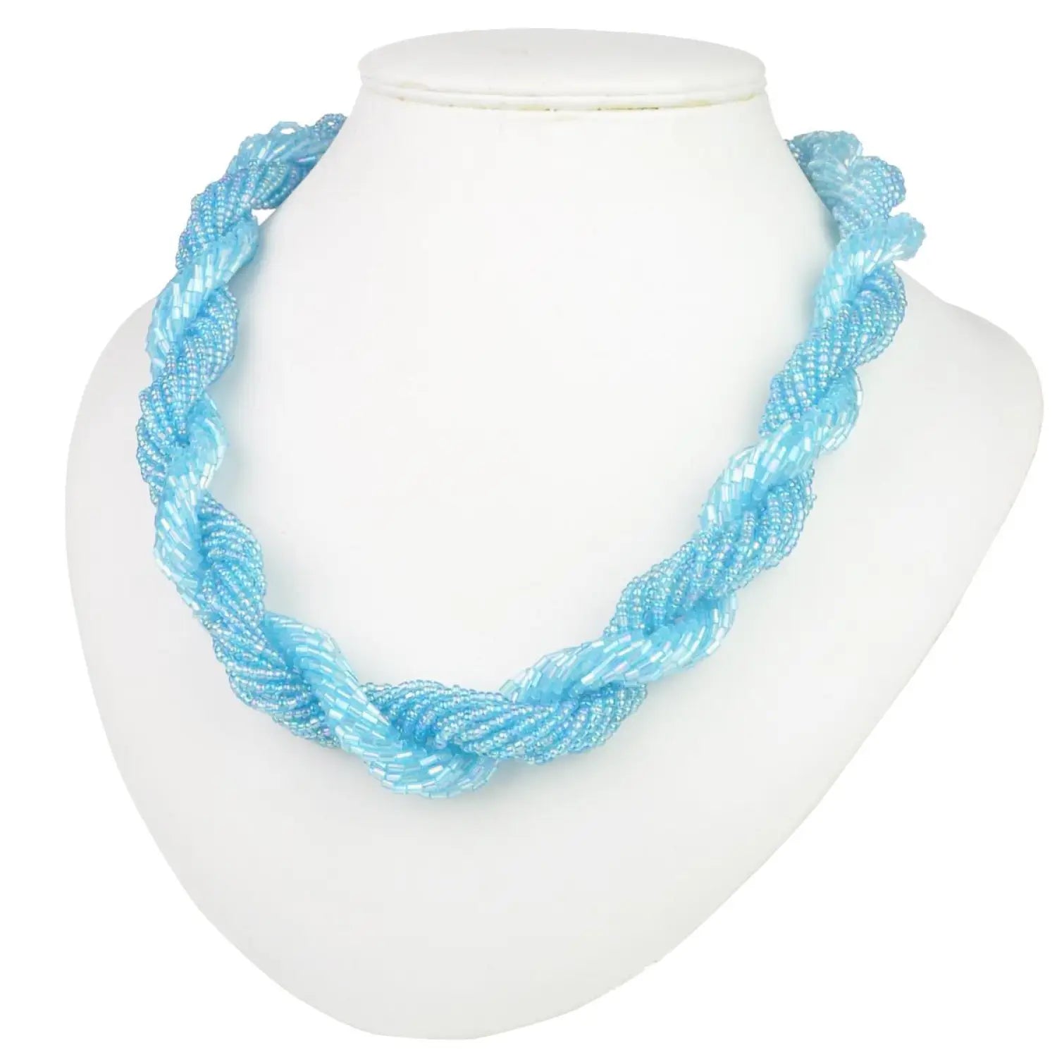 Boho Seeds Beads Braided Necklace