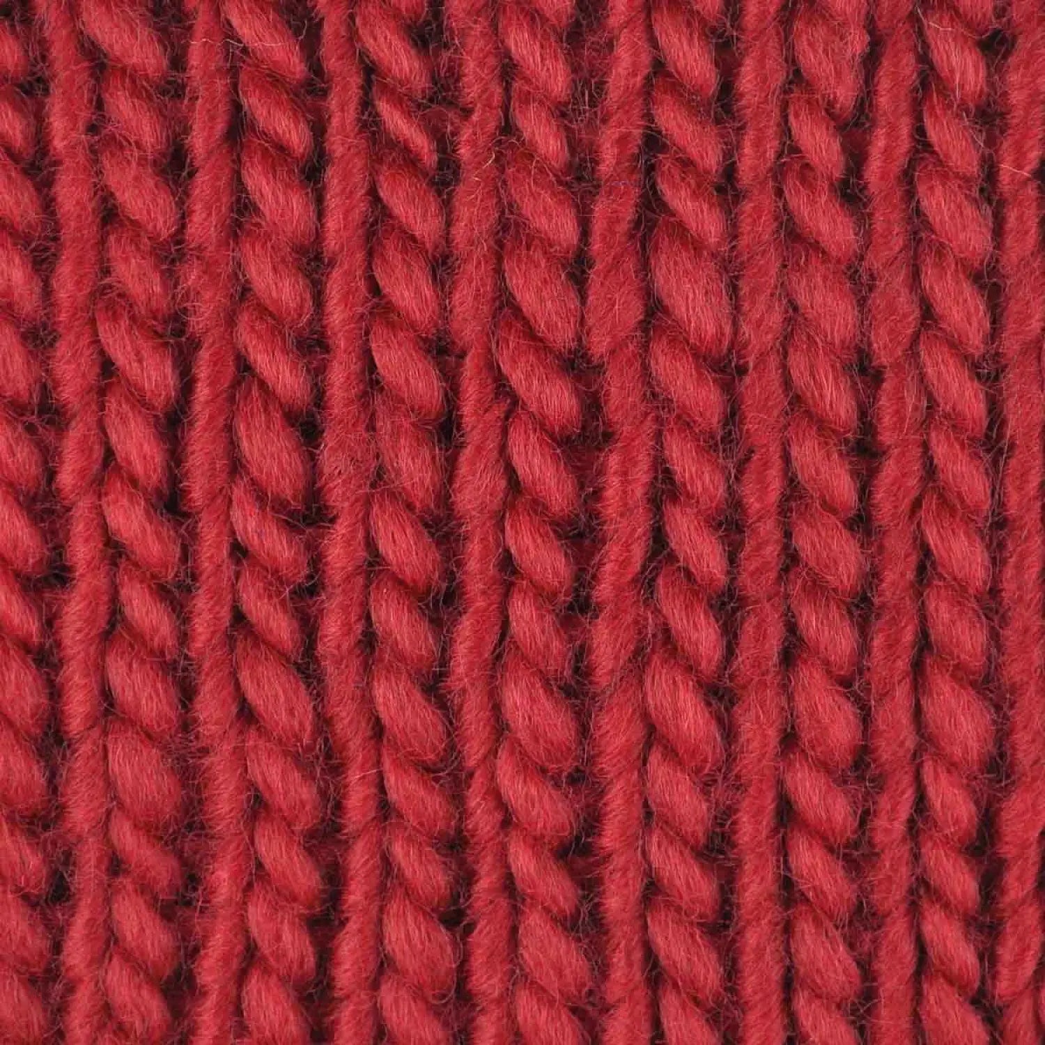Red wool yarn texture on bow detailed knitted headband for autumn & winter
