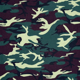 Camouflage Military Cotton Bandana - Green