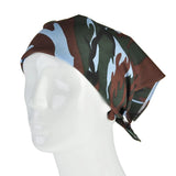 Camouflage Military Print Headband - 100% Cotton Unique Accessory