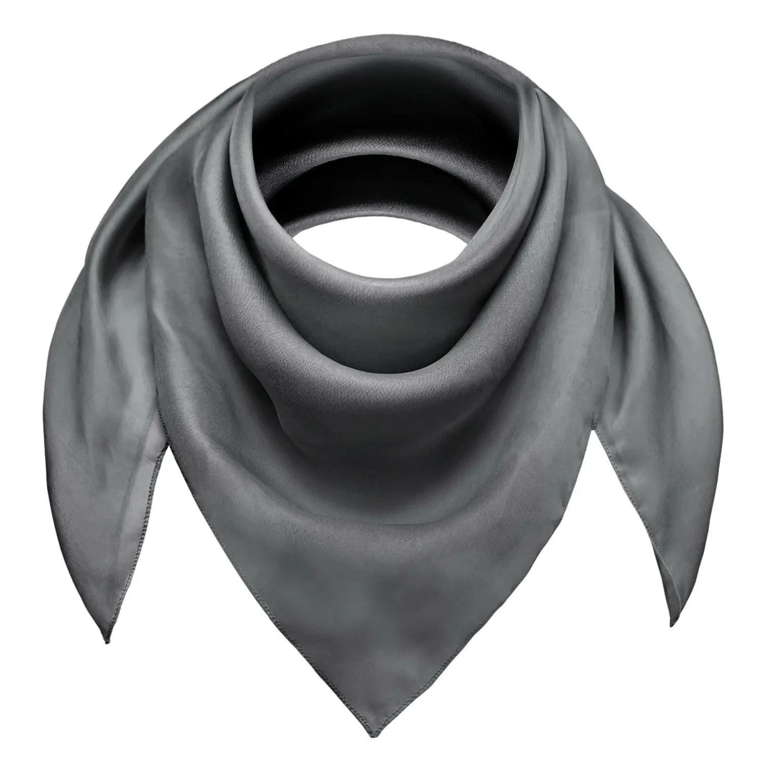 Chiffon square scarf on white background - Lightweight chiffon women’s scarf
