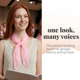 Chiffon Square Scarf Retro Organza for 60s & 70s Style - Scarves