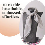 Chiffon Square Scarf Retro Organza for 60s & 70s Style - Scarves