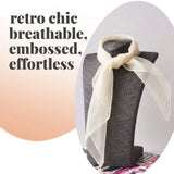 Chiffon Square Scarf Retro Organza for 60s & 70s Style - Scarves