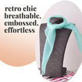 Chiffon Square Scarf Retro Organza for 60s & 70s Style - Scarves