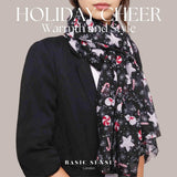 Christmas Scarf Oversized Maxi Shawl - Scarves