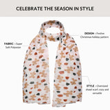 Christmas Scarf Oversized Maxi Shawl - Scarves