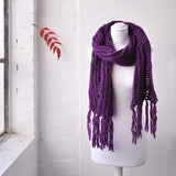 Classic Knitted with Tassel Autumn/Winter scarf Long Scarves - Knitted Scarves