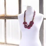 Elegant Wooden Beads Necklace – Lightweight & Versatile for Women - Necklaces