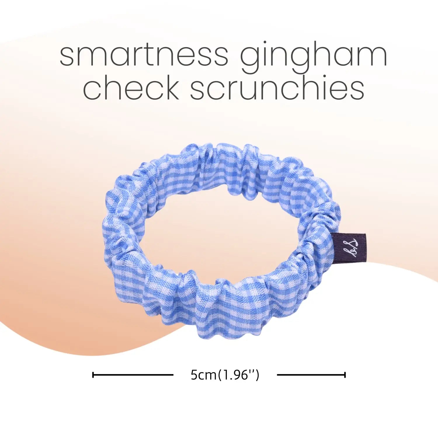 Girls Gingham Headband & Scrunchie School Hair Accessories - Headbands