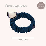 Girls Satin Hair Accessories Set – 2 Headbands & 2 Scrunchies for School Hair Accessory Set
