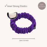 Girls Satin Hair Accessories Set – 2 Headbands & 2 Scrunchies for School Hair Accessory Set