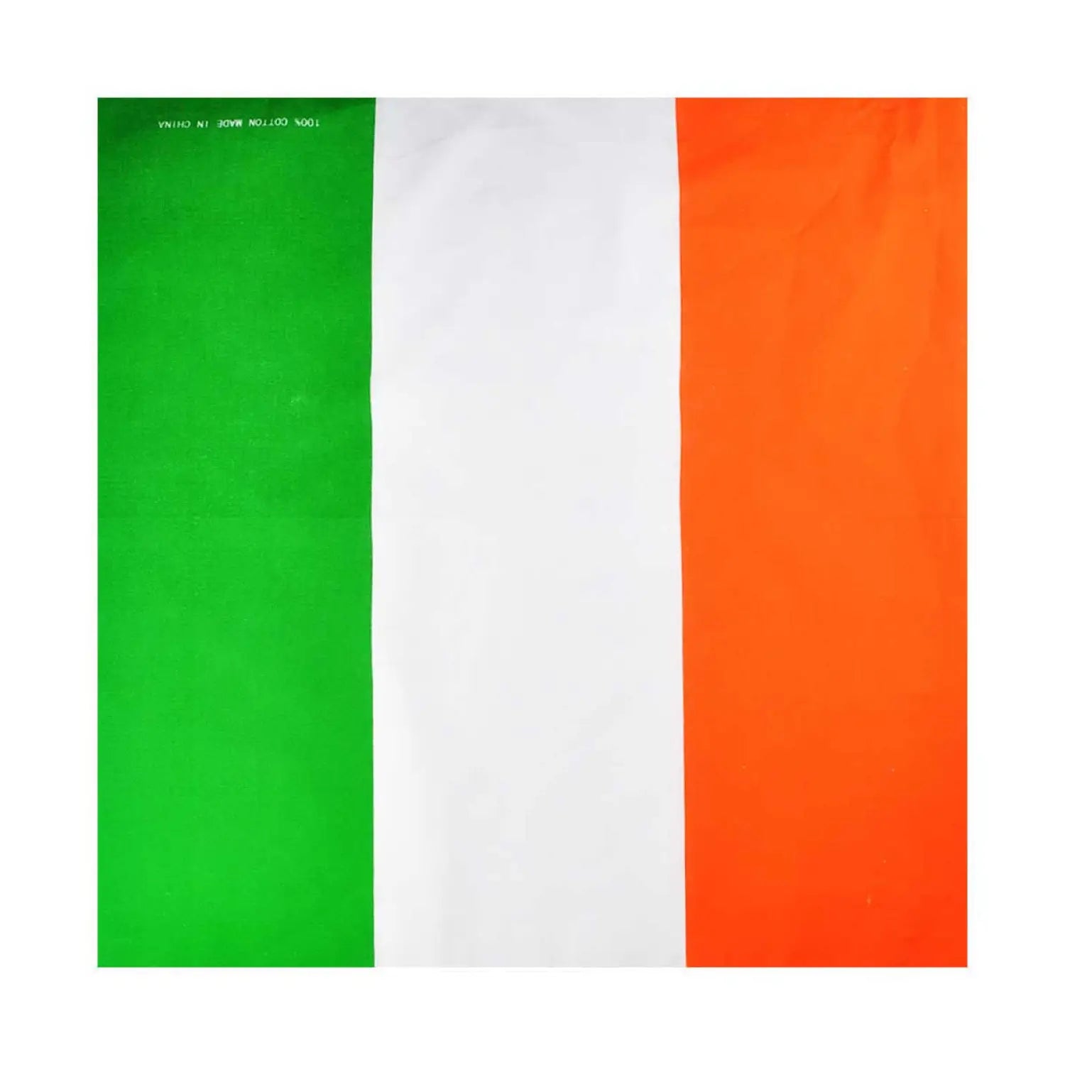 Irish Flag Bandana Multifunctional Cotton Biker Headwear 1PC Bandanas