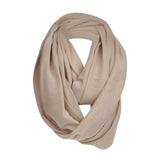 Jersey Cotton Infinity Snood on White Background