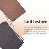 Knitted Hooded Scarf & Snood – Warm Versatile and Comfortable Winter Protection - Warm Scarves
