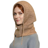 Knitted Hooded Scarf & Snood – Warm Versatile and Comfortable Winter Protection - Warm Scarves