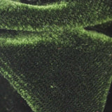 Close up of green moss plant on Large Rhinestone Velvet Hair Scrunchies