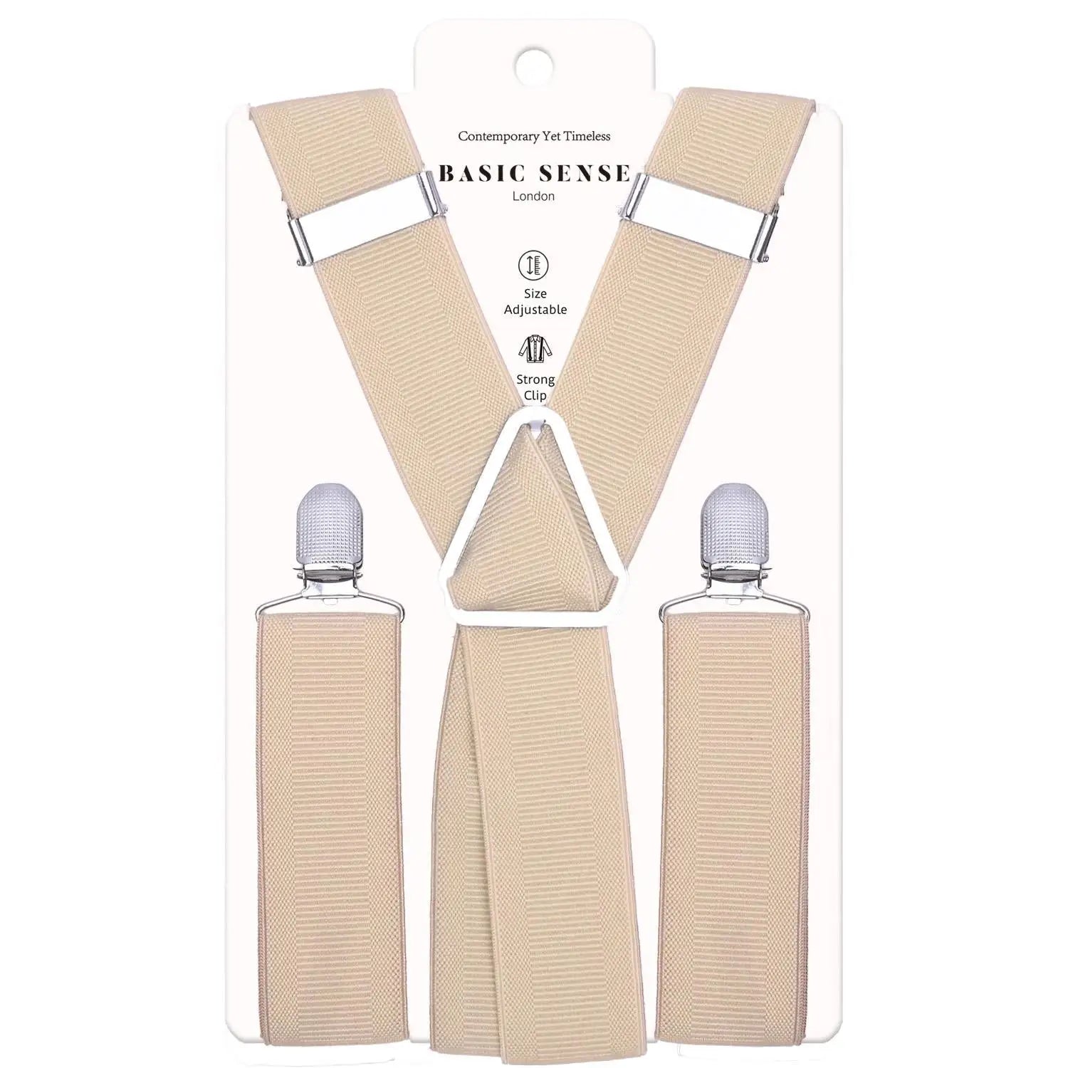 Men 35mm Wide Triangle Suspenders for Trouser