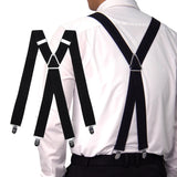 Men 35mm Wide Triangle Suspenders for Trouser