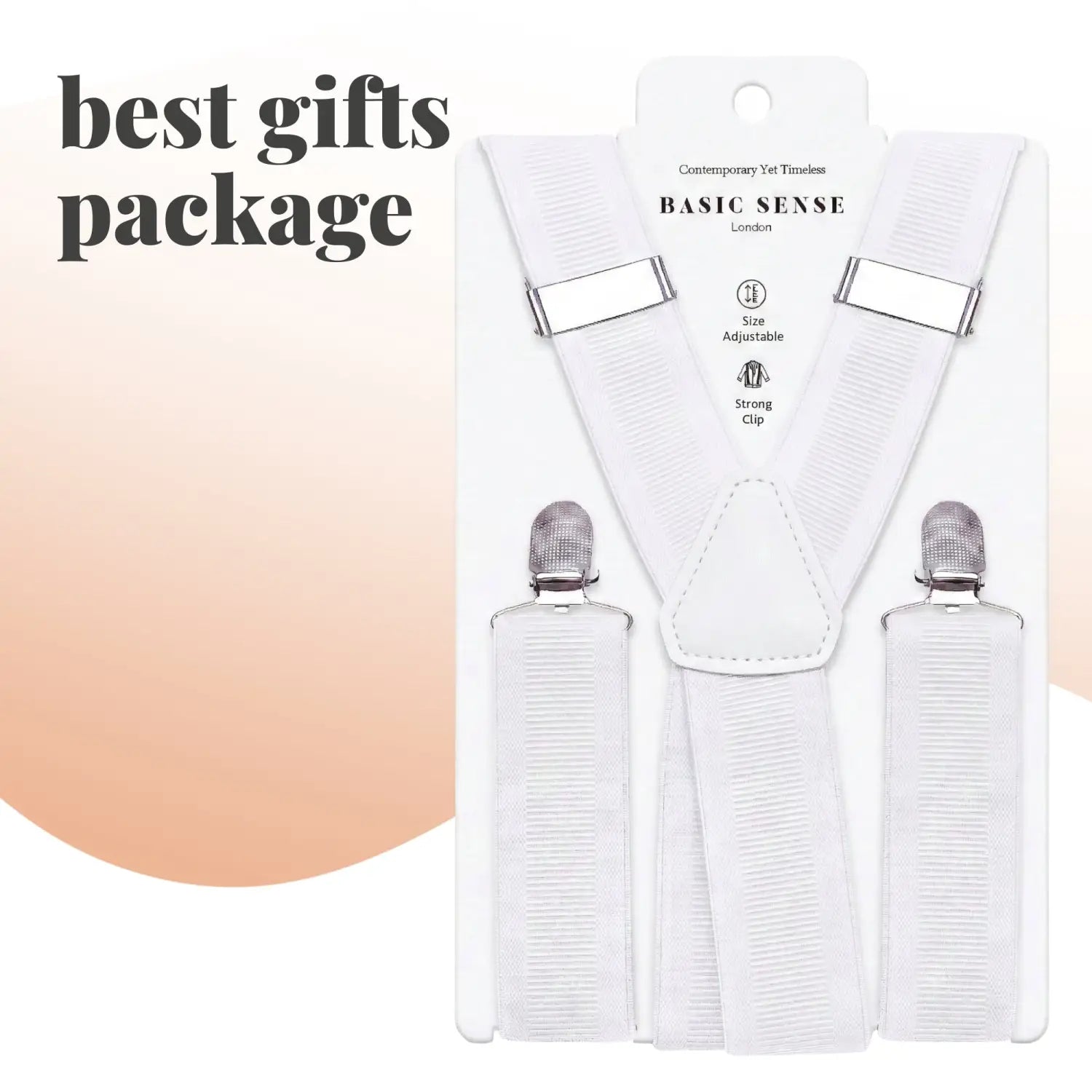 Men 35mm Wide Triangle Suspenders for Trouser - Braces