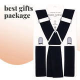 Men 35mm Wide Triangle Suspenders for Trouser - Braces