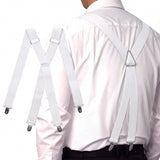 Men 35mm Wide Triangle Suspenders for Trouser - Braces