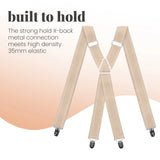 Men 35mm Wide Triangle Suspenders for Trouser - Braces