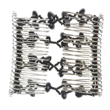 Metal Magic Hair Combs - Double-Sided Twin Set of Hair Clips
