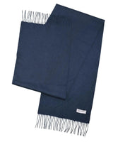 Mongolian wool scarf with fringes