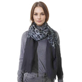 Ombre Leopard Animal Oversized Scarf - Shawls & Wraps