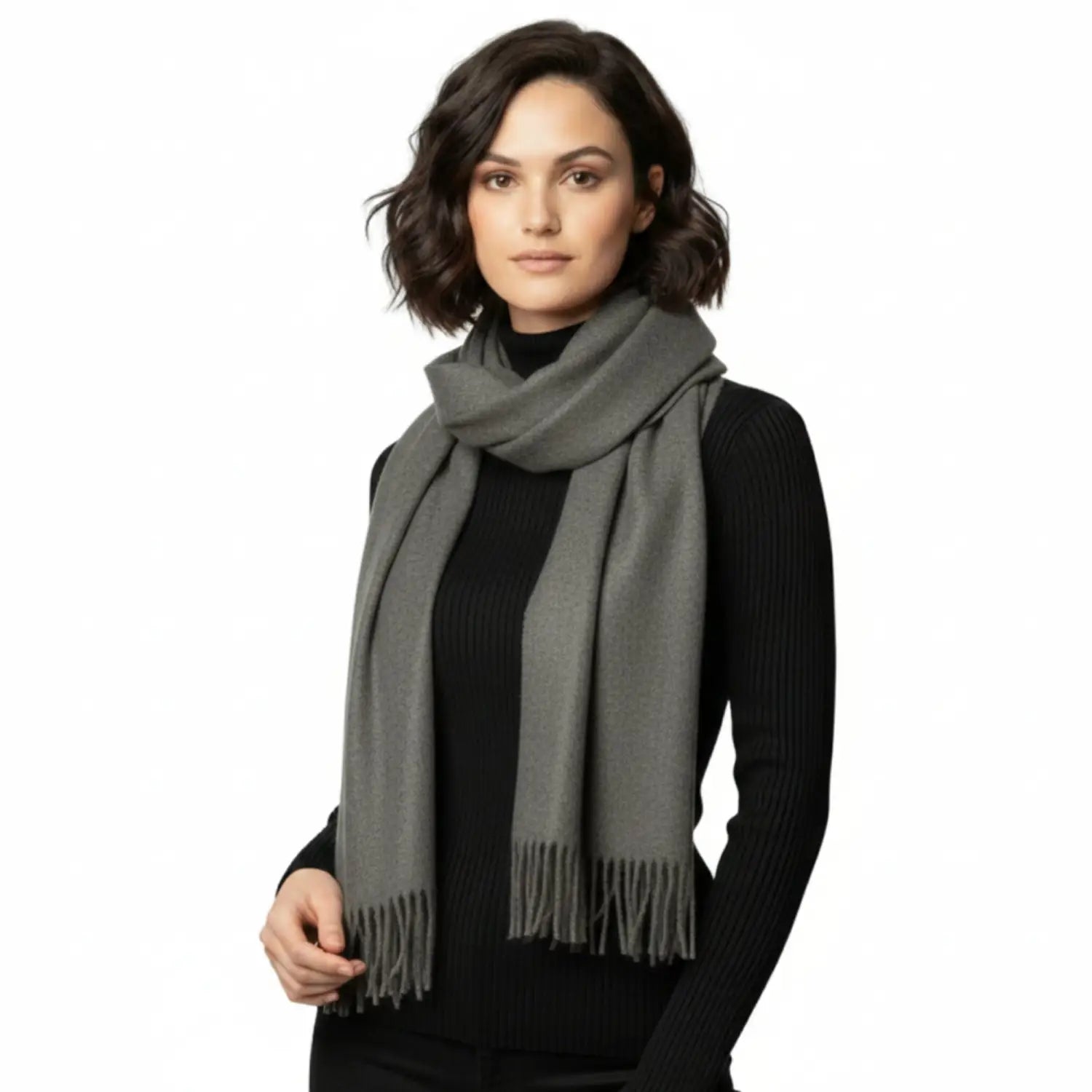 Pashmina Scarf Oversized Cashmere Feel Warm Scarf - Warm Scarves